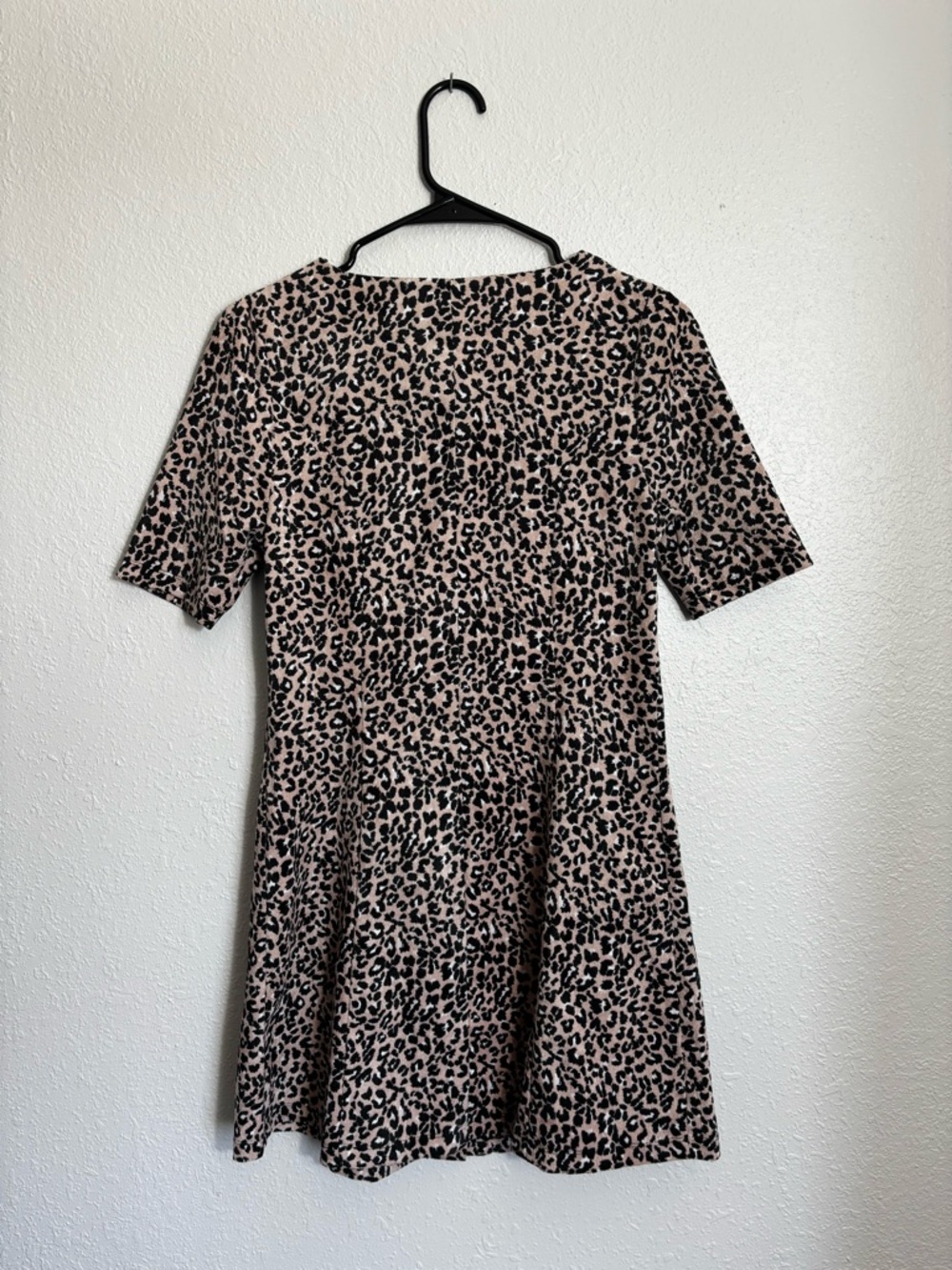 Altar'd State Cream and Black Leopard Print Dress - Picture 5 of 5
